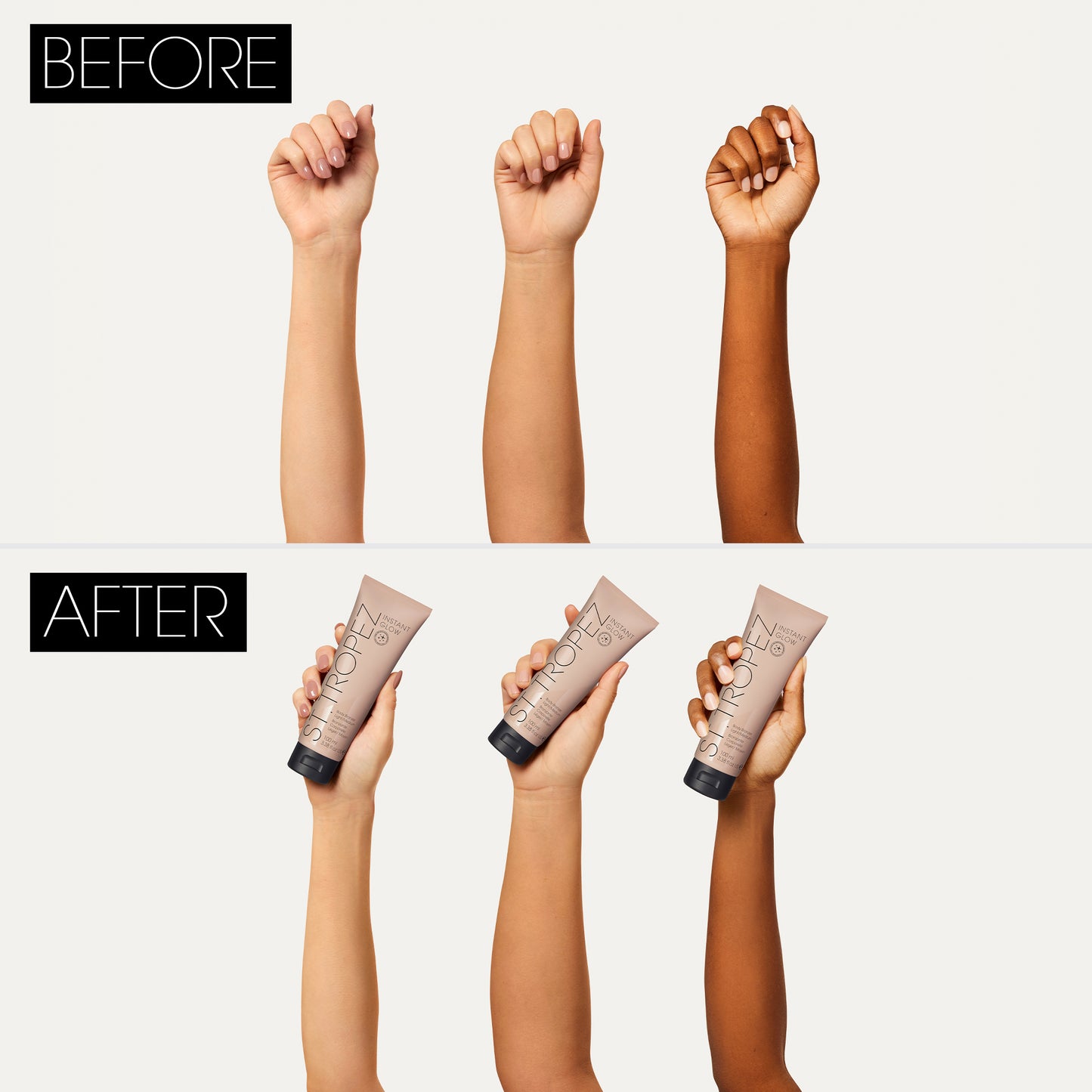 ST. TROPEZ Washable Body Bronzer Instant Tan, Med. 100ml