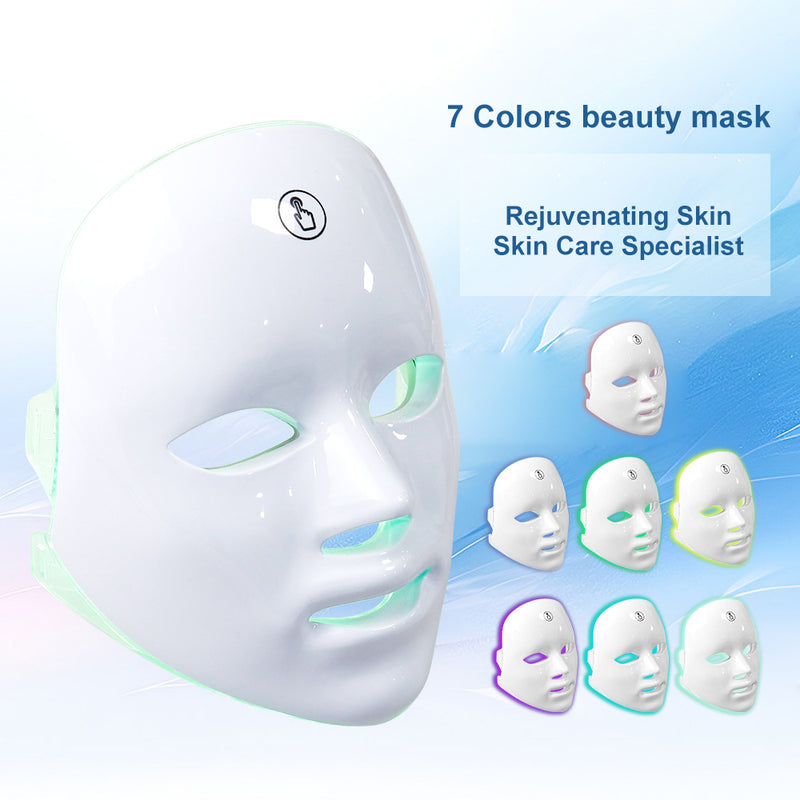 Wireless 7 Color LED Mask Device